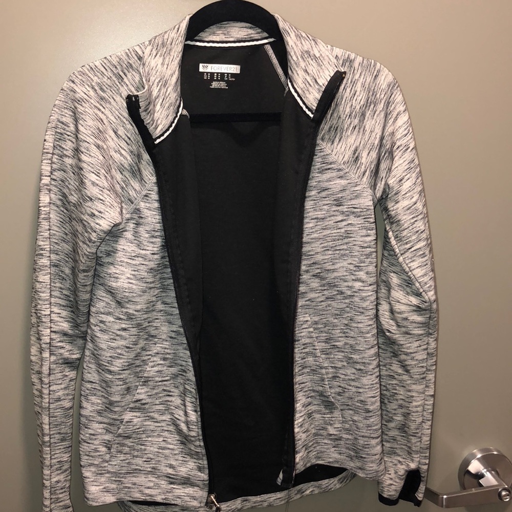 F21 Heather ACTIVE Grey Jacket